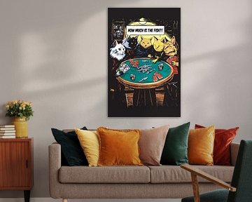 Poker cats by LuCreator