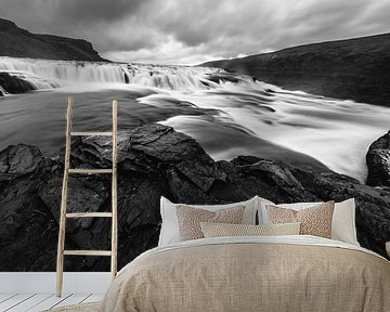 Der Gullfoss-Wasserfall (Island)
