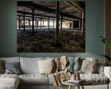 Abandoned German factory