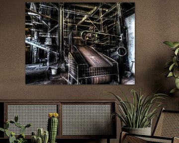 Abandoned German factory