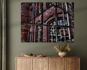 Abandoned factory Germany HDR