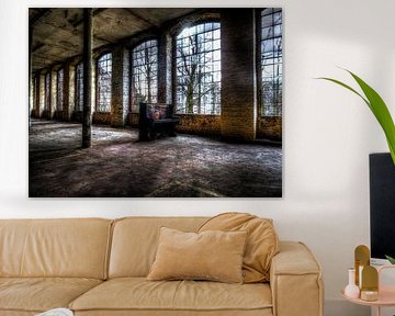 Abandoned Factory Germany HDR Piano