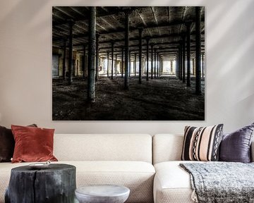 Abandoned Factory Germany HDR Piano