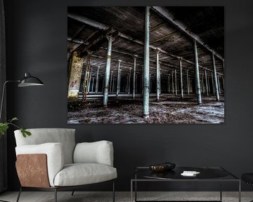 Abandoned Factory Germany HDR Piano