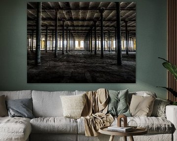 Abandoned factory Germany HDR