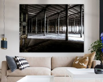 Abandoned factory Germany HDR