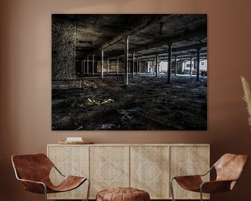 Abandoned factory Germany HDR