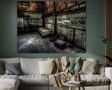 Verlaten fabriek Duitsland HDR van Natasja Martijn