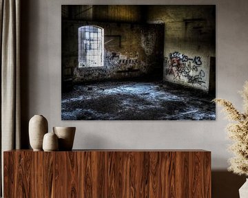 Verlaten fabriek Duitsland HDR van Natasja Martijn