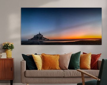 Le Mont Saint Michel von Lex van Lieshout