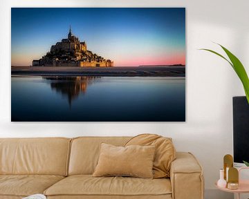 Le Mont Saint Michel von Lex van Lieshout