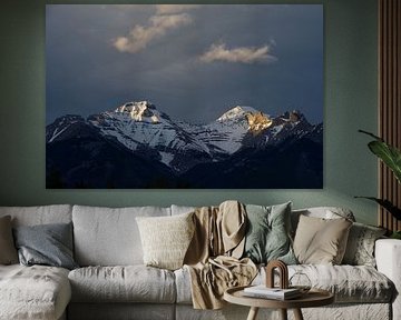 Avondlicht Banff Canada