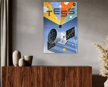 TESS Ruimte Telescoop Poster