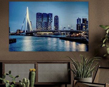 Skyline of Rotterdam van Chris de Vogel