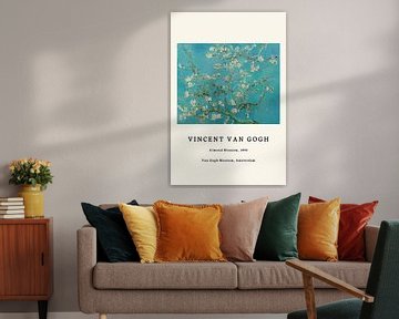 Amandelbloesem - Vincent van Gogh van Creative texts