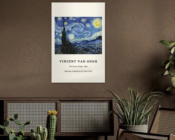Starry Night - Vincent van Gogh by Creative texts