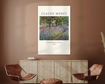 Irisses in Monet's Garden - Claude Monet by Creative texts