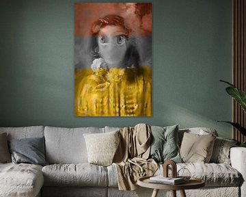 Collage van een abstracte vrouw - Look after me van MadameRuiz