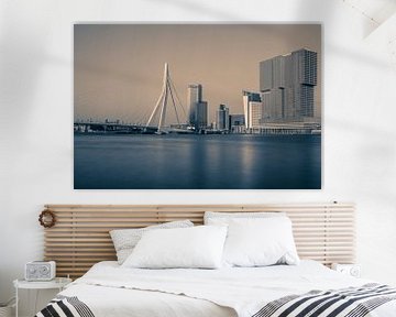 Skyline Rotterdam van Peter Moerman