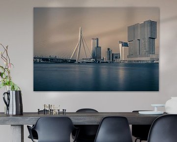 Skyline Rotterdam van Peter Moerman