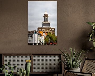 Kerk in Leiden van Michael Ruland