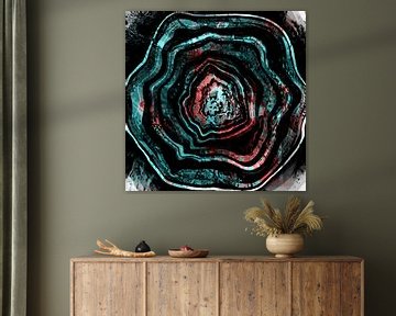 Edelstein Geode von Mad Dog Art