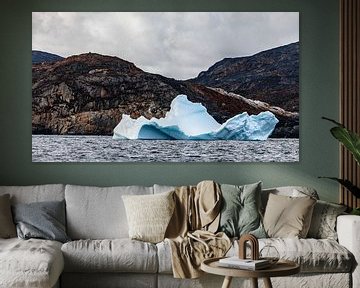 Iceberg off the rocky coast of West Greenland by Martijn Smeets