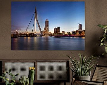 Rotterdam by night van Miranda van Hulst