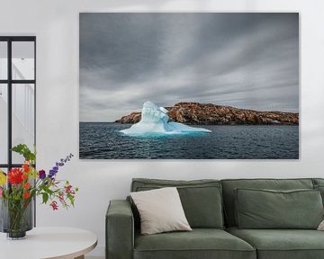 IJsberg bij Kronprinsen Ejland, Groenland van Martijn Smeets