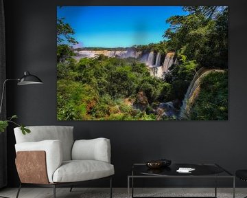 Les chutes d'Iguazu du côté argentin. sur Jan Schneckenhaus