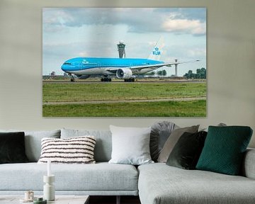Nieuw  jasje KLM Boeing 777-200 