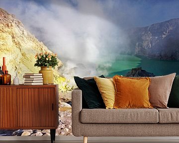 Der Vulkan Ijen in Ost-Java von Giovanni della Primavera