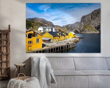 Nusfjord, village de pêcheurs des îles Lofoten