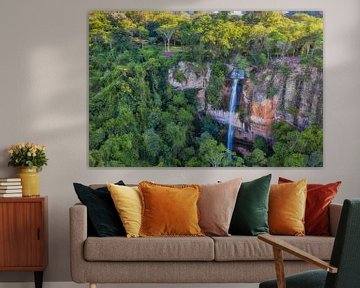 The Salto Suizo the highest waterfall in Paraguay. by Jan Schneckenhaus