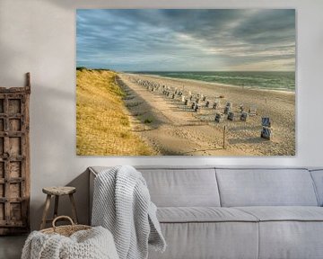 West beach in List on Sylt by Michael Valjak