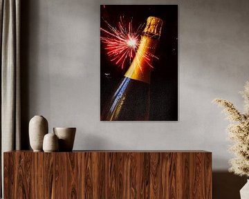 Vuurwerk en gekoelde champagne van Thomas Jäger