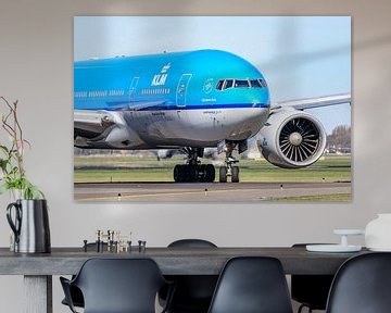 KLM Boeing 777-200  by Jaap van den Berg