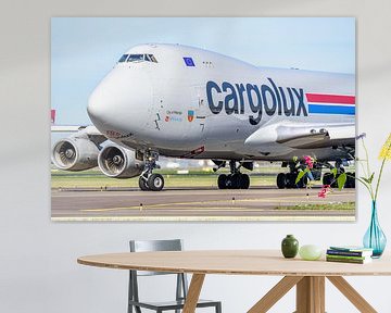 Cargolux Boeing 747-400 (LX-WCV). van Jaap van den Berg