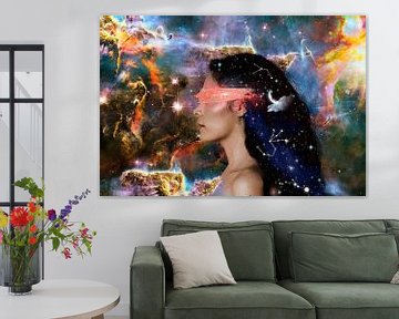Space traveler van Gisela- Art for You