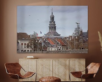 Turm des Rathauses in Maastricht von Rob Boon