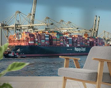 Containerschiff Tihama von Hapag Lloyd. von Jaap van den Berg