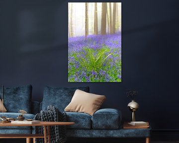 Varen tussen de hyacinten van Sjoerd van der Wal Fotografie