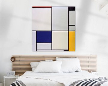 Tableau I (Schilderij I)  - Piet Mondriaan