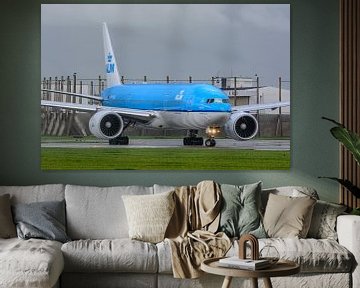 KLM Boeing 777-200 "Epidaurus" (PH-BQE). by Jaap van den Berg