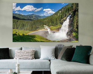 De Krimml watervallen in Oostenrijk van John Stuij