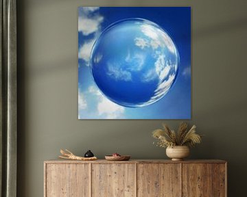 Bright Blue Planet van RichArt Design Gallery