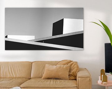 Moderne Architektur in Schwarzweiss von Pitkovskiy Photography|ART