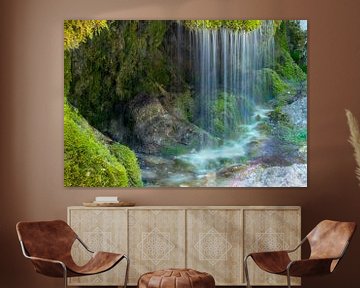 Dreihmühlen-Wasserfall Waterval in Hillesheim van Robin Verhoef
