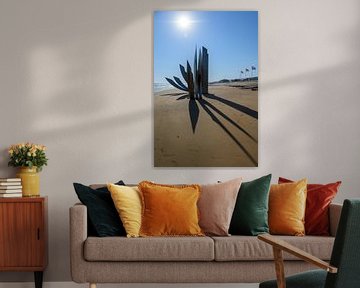 Omaha Beach Gedenkstätte von Foto Amsterdam/ Peter Bartelings