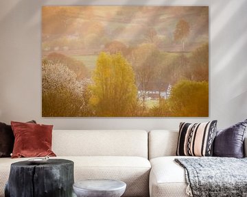Hilly landscape of South Limburg by Bob Luijks